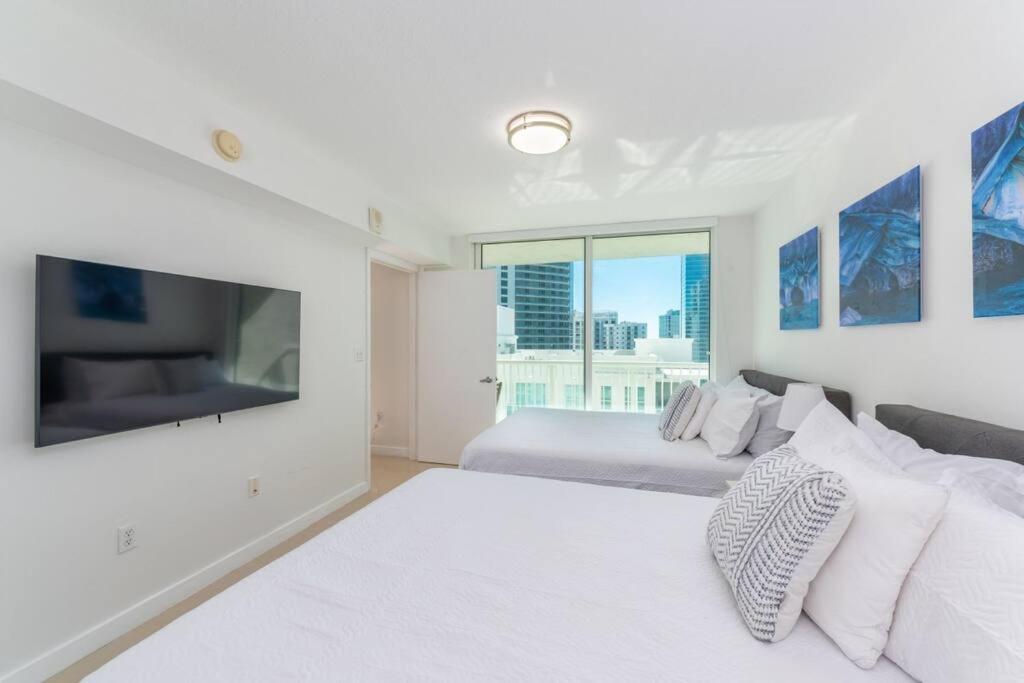 Appartamento Stunning 2br With Ocean View At Brickell, Free Parking